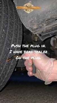 Plugging a flat tire from a screw! #repairs #flattire #plug #maintenance #car #cars #diy