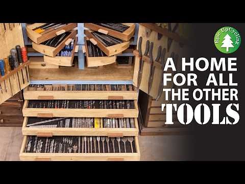 A Home For All The Other Tools. Workshop Storage made from Pallets and Scrap.