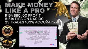 💥 Unleash Profit Potential with our NAS100 Explosive Strategy! 📈💰 🚀 Elevate your trading game with Chart Smart Trading's game-changing NAS100 Explosive Strategy! Designed to conquer the NASDAQ 100 index, this strategy is a powerhouse for profit generation. 📊💥 🎯 Experience the remarkable power of a meticulously crafted strategy delivering a staggering 81,516 pips and an impressive R154,880 in profit! This isn't just trading – it's a journey towards financial empowerment! 💹✨ 📈 Witness fir