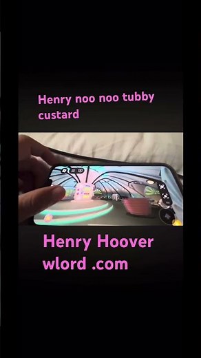 Teletubbies noo noo and Henry tubby custard