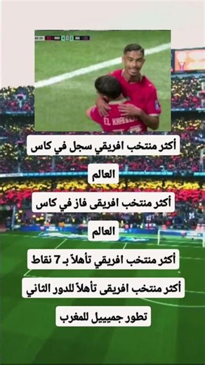 أكثر منتخب افريقي سجل في كاسالعالمأكثر منتخب افريقى فاز في كاسالعالمأكثر منتخغرب.