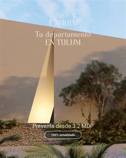 Invertir en ICHT Tulum es apostar por un modelo sólido: ubicación, rentabilidad y visión a largo plazo. ✨ ☑️ Preventa desde 3.2 MDP. ☑️ Enganche desde 30%. ☑️ Departamentos 100% amueblados ☑️ Adminitración condohotelera que asegura un inversión sólida. Diseñados para integrarse con la naturaleza y pensados para convertirse en una inversión sólida desde el primer día. ¡Conoce más información o agenda una cita! 🌐 ichttulum.com 📲 52 99 8309 8880 📲https://wa.link/hsixlr Un desarrollo de Grupo Ori