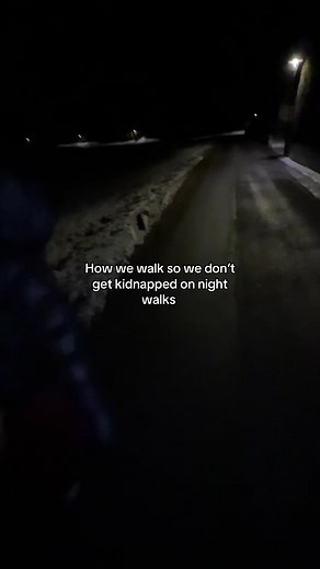 How to Stay Safe During Night Walks