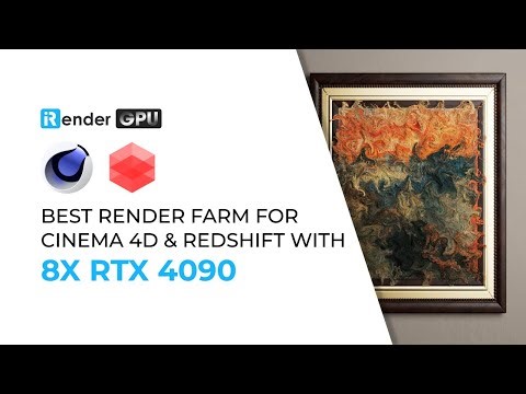 Ultra-Fast Render Farm for Cinema 4D & Redshift with 8x RTX 4090 | iRender Render Farm