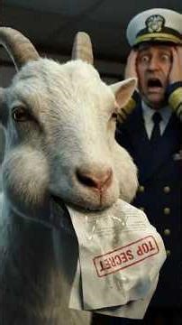 The Goat That Ate The Navy Top Secret Document 🐐🤢