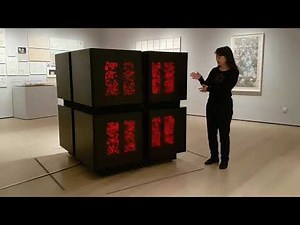 Connection Machine CM-2 with Tamiko Thiel in Museum of Modern Art NY, 2017