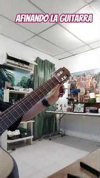 Afinando la guitarra....a puro oído