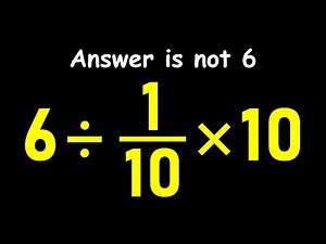 Try Solving This Tricky Math Expression!