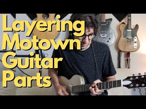 How To Play MOTOWN Guitar - R&B/Soul Guitar Lesson