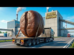 ☕ Inside a Modern Coffee Production Process: From Plantation to a Cup of Americano (Full Process)