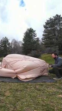 Şişme Çadırla Sisler içinde Yayla Kampı 🌲⛺