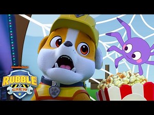 Rubble Is Scared of Spiders! | Rubble & Crew