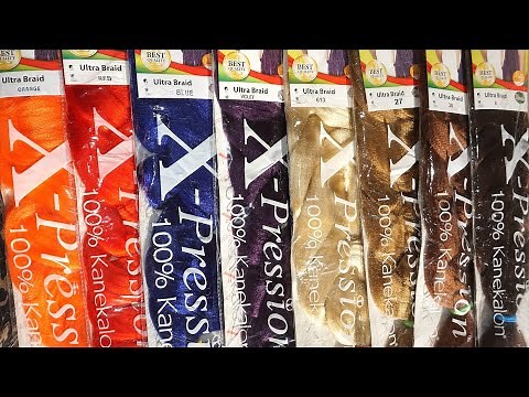 Mini Hair Haul | A Vibrant Colourful Xpression | More Colours of Xpression Ultra Braid Hair