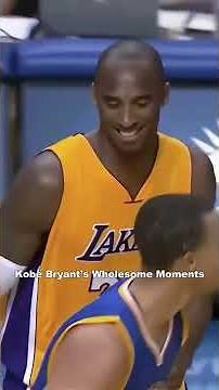 Kobe Bryant Wholesome Moments That Live Forever 🐐💜 | #nba #kobebryant #basketball #shorts