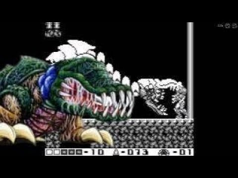 Metroid Queen Boss Fight + Best Ending | Metroid ll: Return of Samus