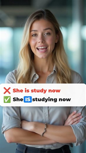 STOP Saying “Are You Work?” ❌ Use Present Continuous NOW!