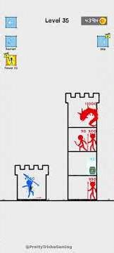 CAN WE SURVIVE LEVEL 35? 🏰🔥 | Tower Destiny Survive Gameplay #shorts #gaming