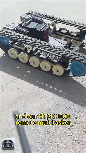 Remote control rubber track weed cutter China manufacturer factory distributor#roboticmower