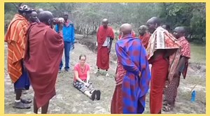 Na mzungu amebarikiwa na wazee wa masaai 🤣🤣🤣🤣🤣🤣🤣🤣 | Lenny Digital