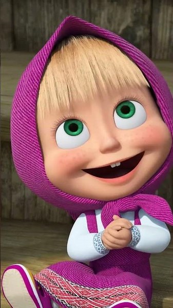 ماشا لا تتحدث إلا عن الطعام mashabeararabic #shorts #arabic #mashaandthebear#