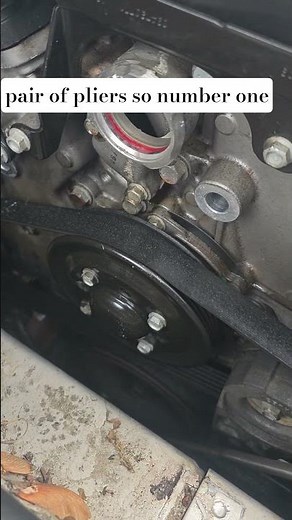 Waterpump Replacement tip #mechanic #autorepair