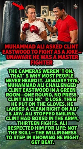 The Secret Fight Between Ali and Eastwood #shorts #trending