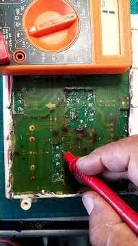 Prueba de modulo ipm de lavadora inverter LG