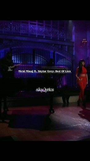 Nicki Minaj Bed of Lies Lyrics Video