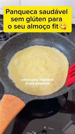 🥞✨ Healthy gluten-free pancake to make your healthy lunch so much tastier!
