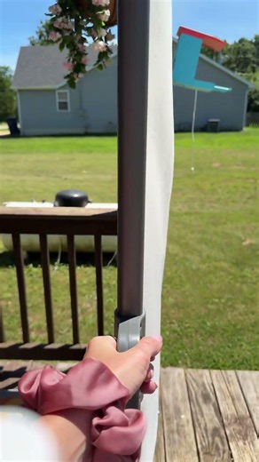 Deck Privacy Hack: Transform Your Space with a Retractable Screen #OutdoorLiving #PrivacyScreen