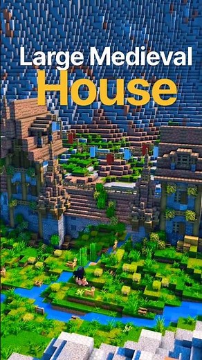 Large Medieval House 🏠 - Minecraft Build Ideas 💡