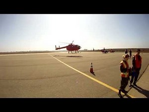 McDonnell Douglas MD 600N NOTAR Helicopter Rides, Landing, Ground Run.