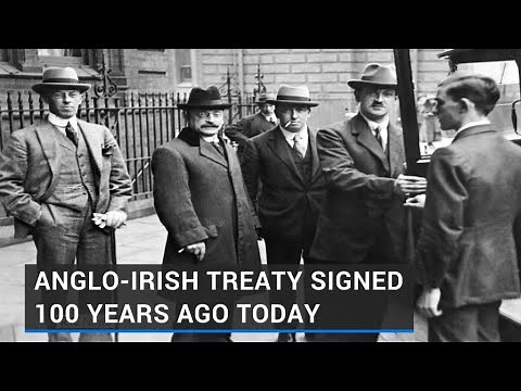Anglo-Irish Treaty signed 100 years ago today