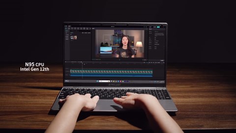 TECLAST Windows 11 Pro Notebook Computer 15.6" Laptop 16GB RAM 512GB SSD, 3.4GHz Quad Core Intel N95 Bussiness Computer PC, 1920x1080, Intel UHD Graphics, IPS FHD 1080P Screen, WiFi 6/BT 5.0