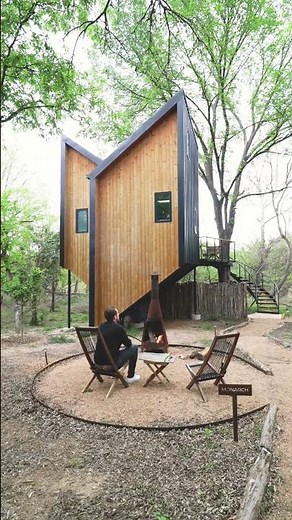 Unique Butterfly-Shaped Ultra-Modern Treehouse Airbnb in the Forest!
