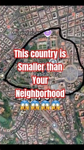 smallest country 😱 #shorts #viral