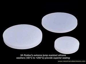 Extreme Temp Resistant Silicone Flat Washers For Sealing