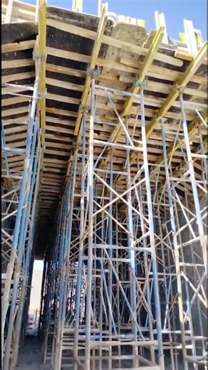 Massive Scaffolding Setup on Active Construction Site #construction #shorts #scaffolding #engineer