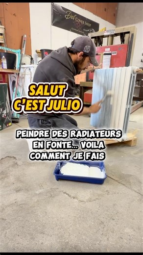 ✅ Radiator renovation and painting #DIY #construction #renovation #radiator #painting #diy