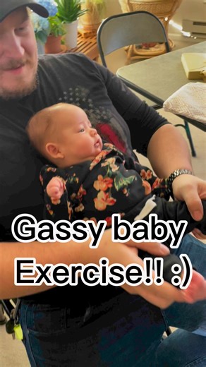 Our babies LOVED exercising and farting up little storms. Can you guess what twin this is?? Lol #fart #poop #babygirl #babyworkout #workout #challenge | The Johnson Family