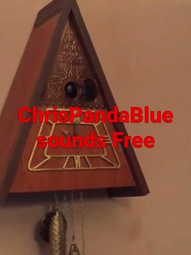 Cuckoo clock sound effect