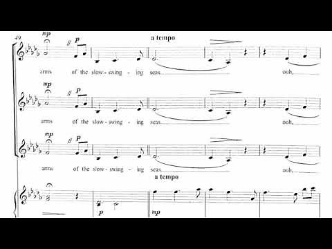 The Seal Lullaby - Whitacre - Sop 1 Practice Track