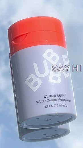 IT’S FINALLY HERE!🤩 Our Cloud Surf Water Cream Moisturizer is the super-floofy middle child of our moisturizer lineup! Its luxurious and hydrating formula is perfect for normal-combo skin. Come join us in the clouds.☁️☁️ Shop it now at ALL @@Ulta Beautylocations or on our website (link to shop in bio)