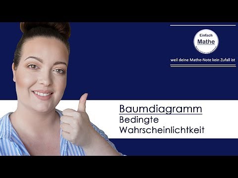 Bedingte Wahrscheinlichkeit am Baumdiagramm | Erklärung by einfach mathe!