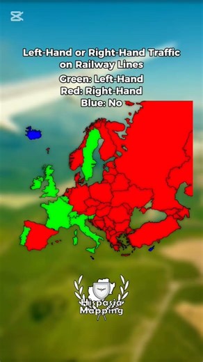 Left-Hand or Right-Hand Traffic on Railway Lines