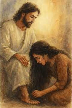 The Sinful Woman Forgiven (Luke 7:36–50)