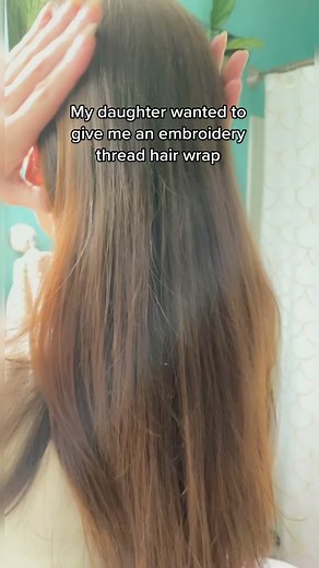 How to Create an Embroidery Thread Hair Wrap: Step-by-Step Guide