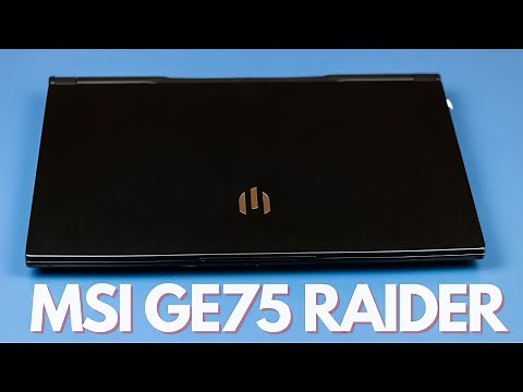 Replacing the display on MSI GE75 RAIDER laptop