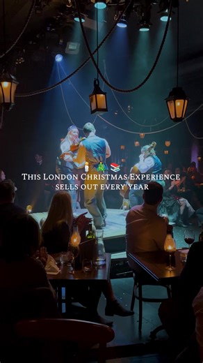 A must experience when in London this Christmas, The Great Christmas feast by @lostestateofficial 🕯️Join Charles Dickens and step into Victorian London for a night of decadent feasting, live storytelling, music and incredible cocktails! Have you been yet? ✨🎄 #christmas #christmasinlondon #prettylittlelondon | Prettylittlelondon