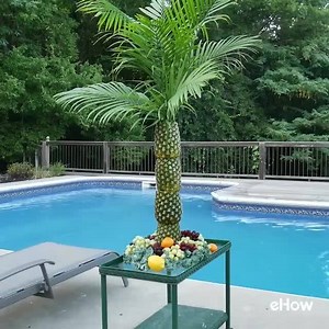 113K views · 466 reactions | A pineapple palm tree used as a serving...